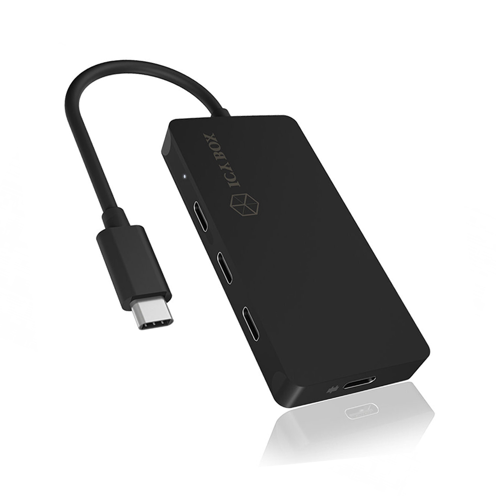 ICY BOX 4-98RT TYPE-C 3.2 HUB PD100W ICY BOX 4-98RT TYPE-C 3.2 HUB PD100W