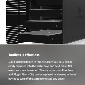 ICY BOX RAID ENCLOSURE USB 3.2 & eSATA HOST FOR 4xHDD WITH FAN 4 IB RD3640SU3 5
