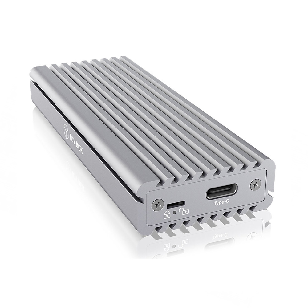 ICY BOX TYPE-C 3.2 GEN2 TO PCIe NVMe M.2 SSD ENCLOSURE ICY BOX TYPE-C 3.2 GEN2 TO PCIe NVMe M.2 SSD ENCLOSURE
