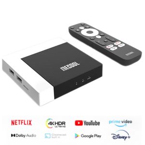 MECOOL 4K ANDROID 11 TV BOX 2+16GB BLACK/WHITE