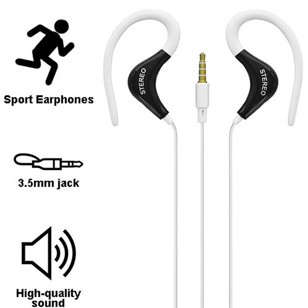 LAMTECH SPORT MOBILE EARPHONES WITH MIC WHITE LAMTECH SPORT MOBILE EARPHONES WITH MIC WHITE