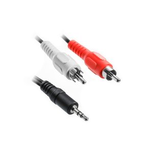 5MM STEREO TO RCA PLUG CABLE 1