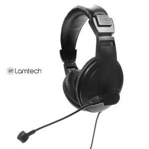 LAMTECH USB 2.0 STEREO HEADSET DELUXE WITH MIC 4 LAM021394 Κ