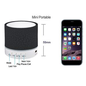 LAMTECH BLUETOOTH SPEAKER LED LIGHT WITH FM BLACK 4 LAM022100 2