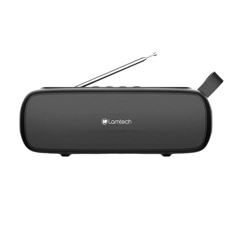 LAMTECH PORTABLE TWS FM RADIO SPEAKER LAMTECH PORTABLE TWS FM RADIO SPEAKER