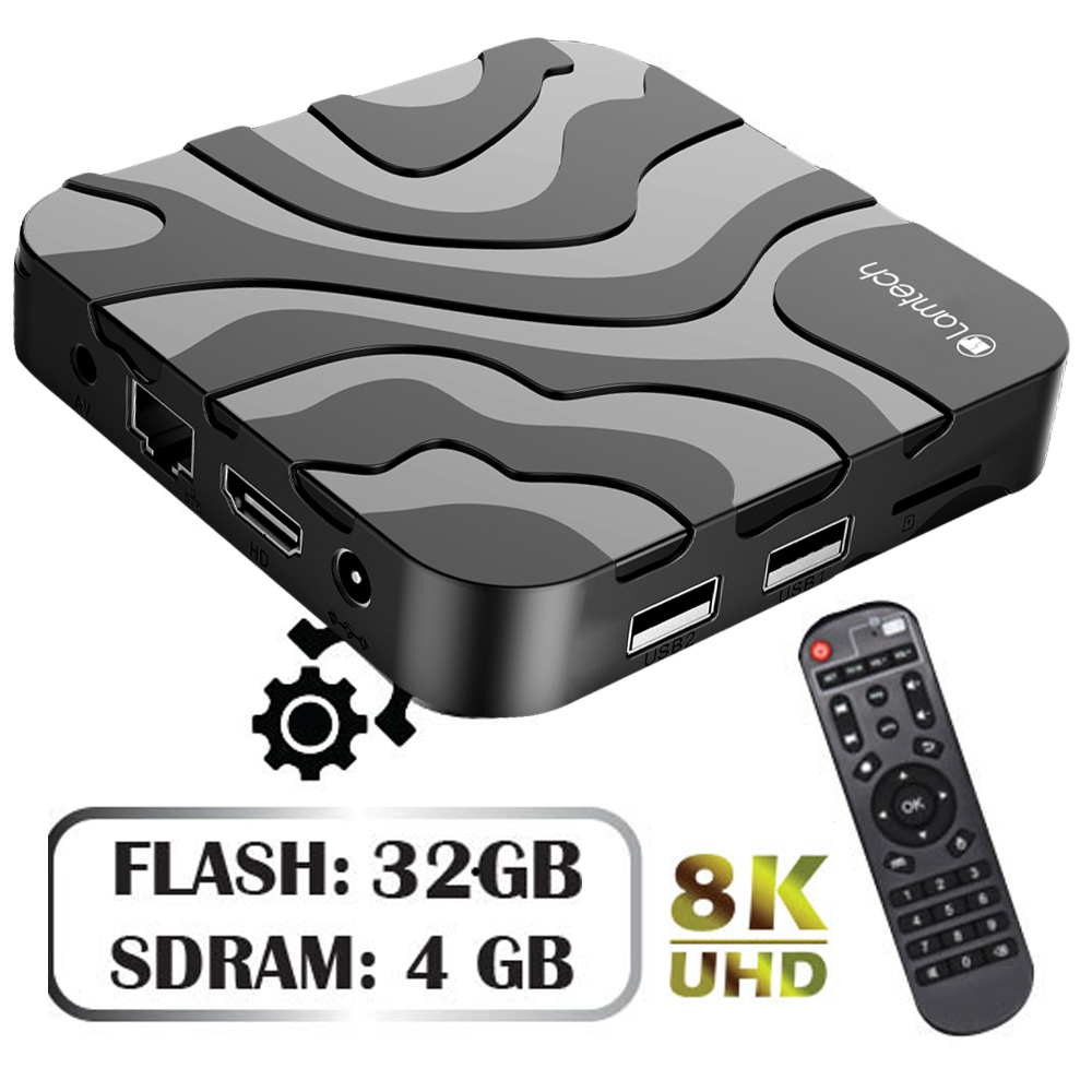 LAMTECH ANDROID 12.0 TV BOX 8K 4GB/32G LAMTECH ANDROID 12.0 TV BOX 8K 4GB/32G
