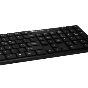 LAMTECH 2.4G WIRELESS FULL SIZE KEYBOARD 105 KEYS GR LAYOUT BLACK 4 LAM113065 1