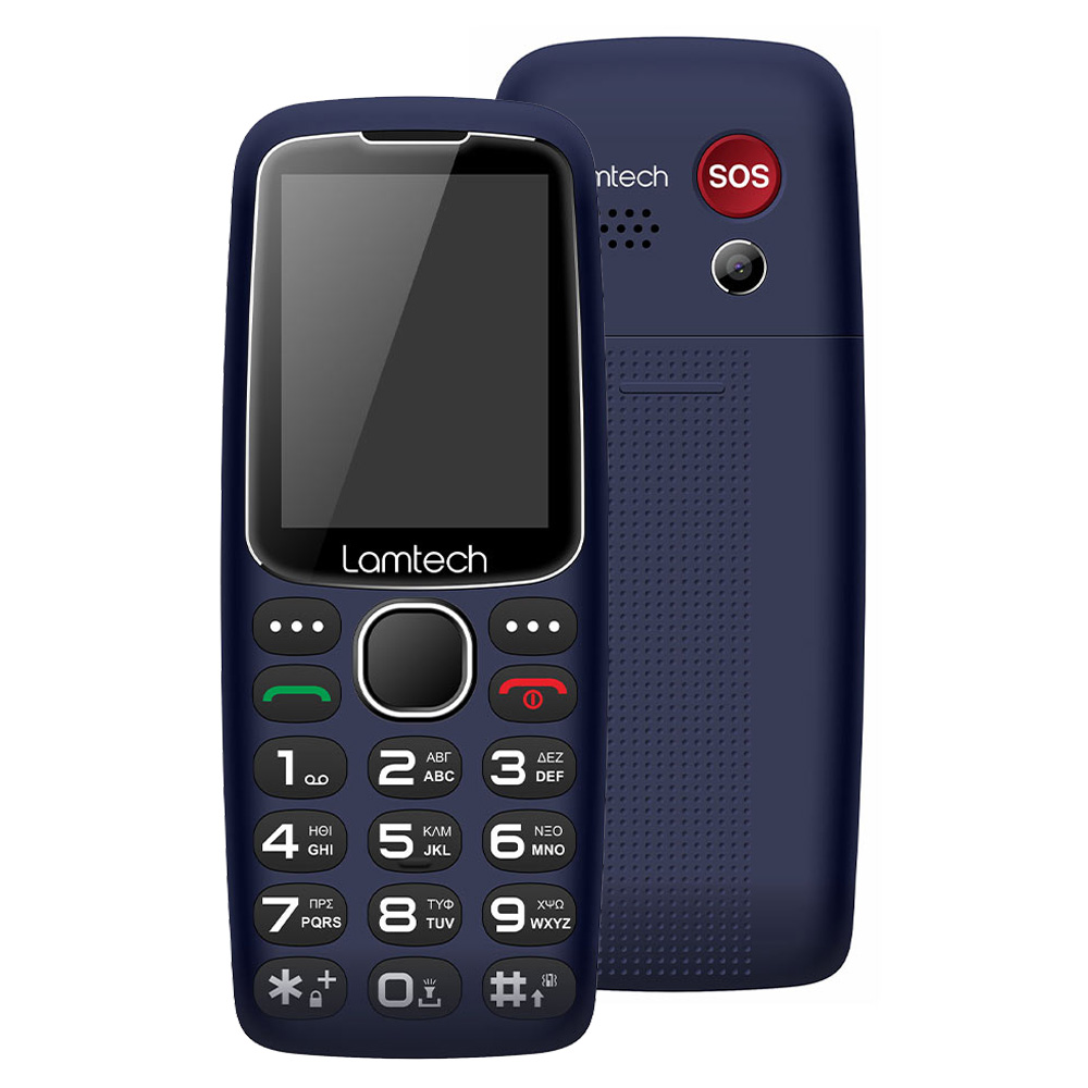 LAMTECH MOBILE PHONE 2.4' GR DUAL SIM TINY L II BLUE LAMTECH MOBILE PHONE 2.4' GR DUAL SIM TINY L II BLUE