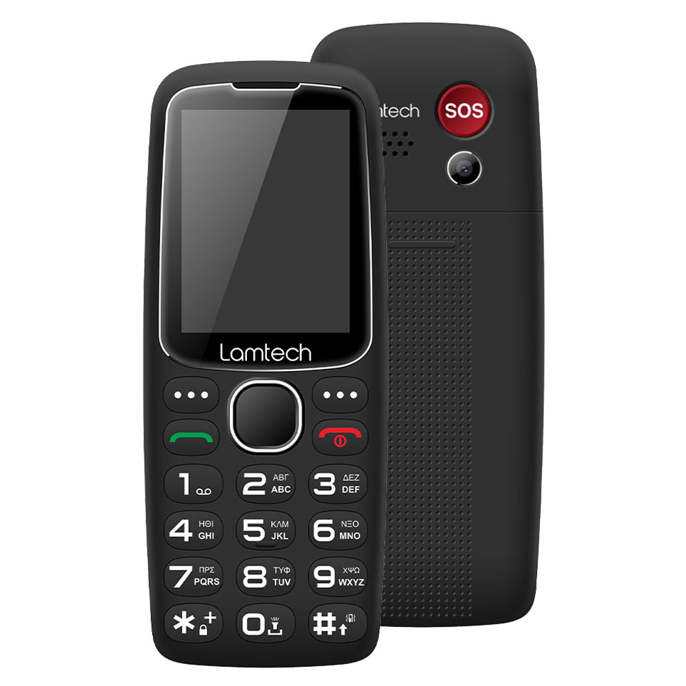 LAMTECH MOBILE PHONE 2.4' GR DUAL SIM TINY L II BLACK LAMTECH MOBILE PHONE 2.4' GR DUAL SIM TINY L II BLACK