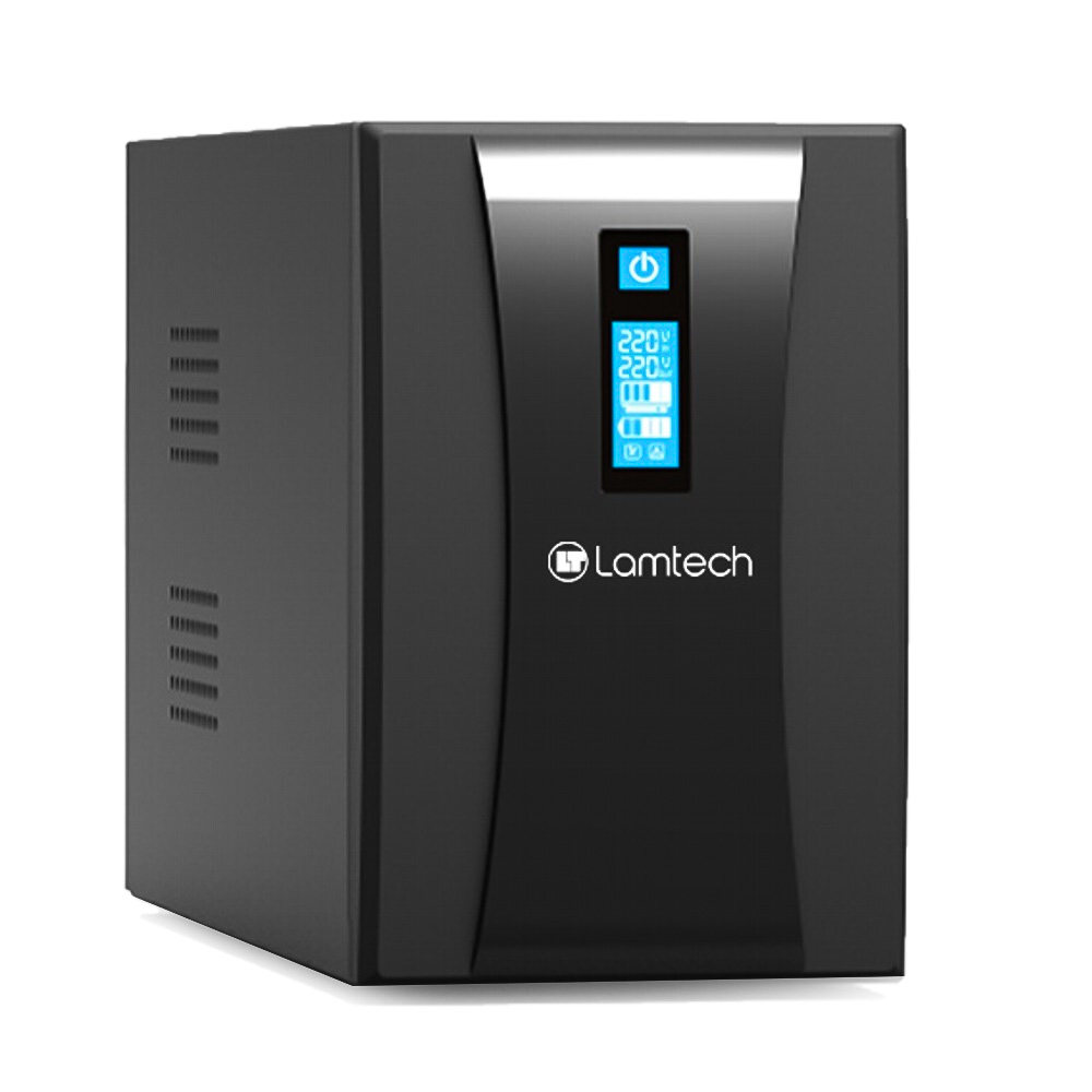 LAMTECH UPS WITH AVR AND LCD DISPLAY 2000VA LAMTECH UPS WITH AVR AND LCD DISPLAY 2000VA