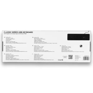 LAMTECH CLASSIC KEYBOARD USB BLACK 4 LAM622178 b