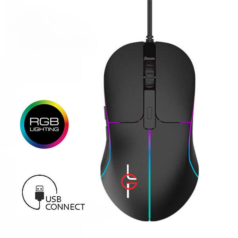 LAMTECH 7-BUTTON RGB USB GAMING MOUSE 6400 DPI 'URANUS' LAMTECH 7-BUTTON RGB USB GAMING MOUSE 6400 DPI 'URANUS'