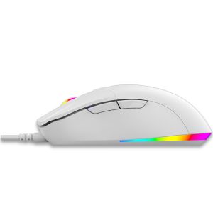 LAMTECH RGB GAMING MOUSE 6400DPI WHITE 'WHITE MOON' 3 LGP022193 1