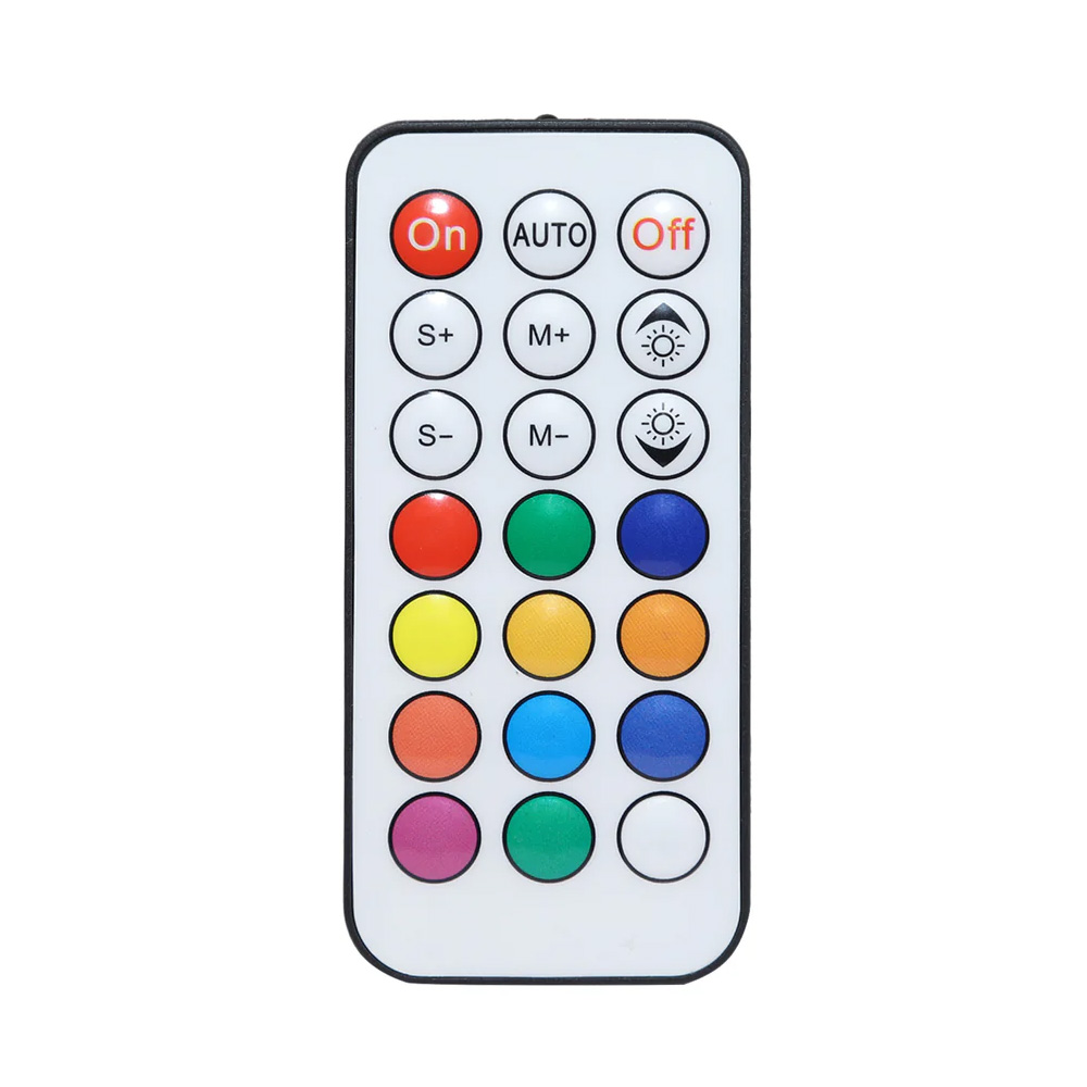 REMOTE CONTROL FOR RGB LIGHT FOR THUNDERBOLT REMOTE CONTROL FOR RGB LIGHT FOR THUNDERBOLT