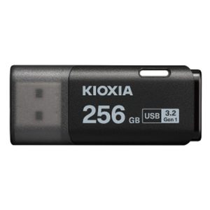 KIOXIA USB 3.2 FLASH STICK 256GB HAYABUSA BLACK U301 2 LU301K256GG4 1