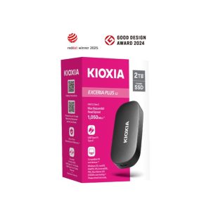KIOXIA EXCERIA PLUS G2 PORTABLE USB 3.2 EXTERNAL SSD 1TB 3 LXD20K001TG8 7