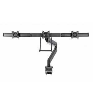 GEMBIRD DESK MOUNTED ADJUSTABLE MONITOR ARM FOR 3 MONITORS BLACK 3 MA DA3 03 13