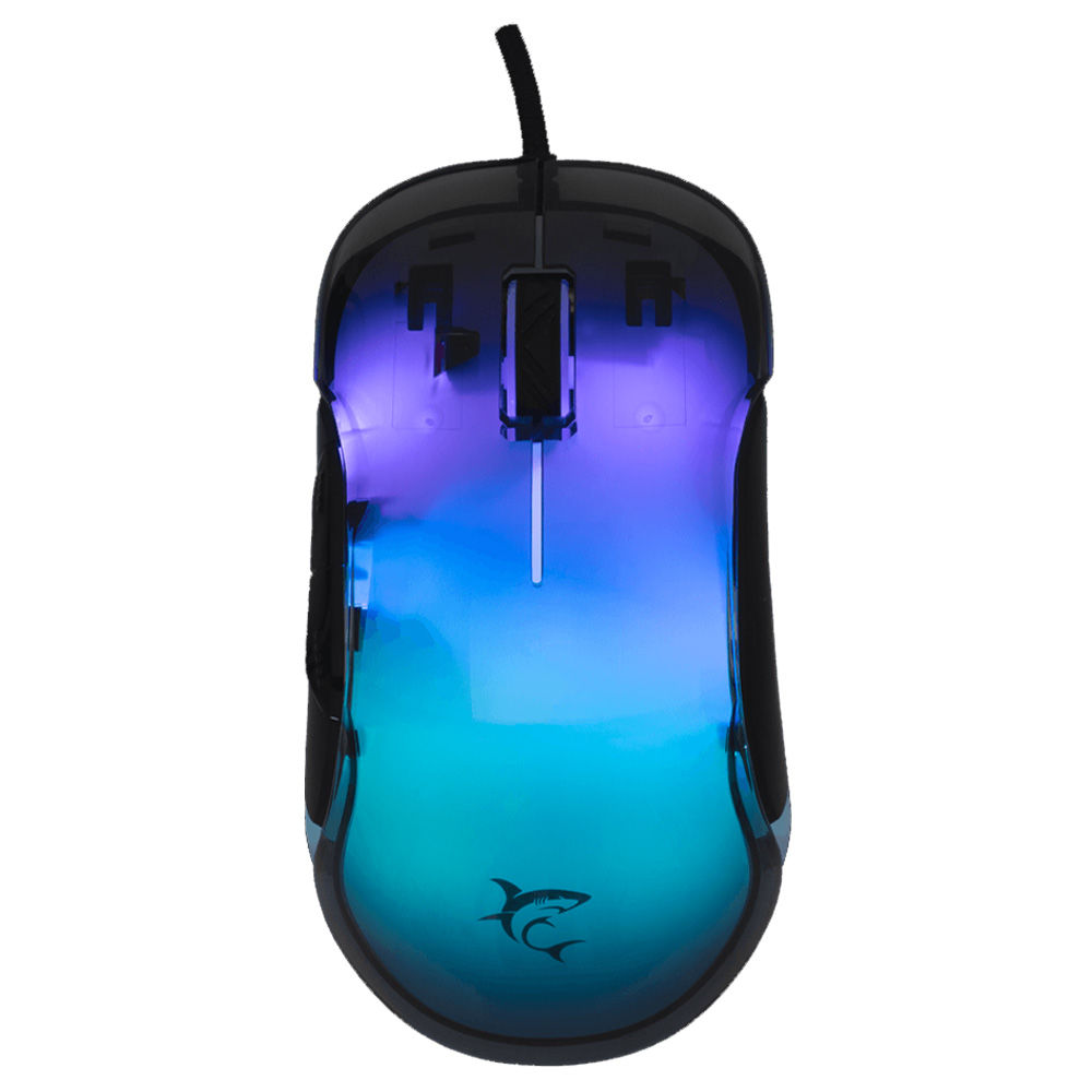 WHITE SHARK RGB WIRED GAMING MOUSE GM-5017 12800 DPI BLACK WHITE SHARK RGB WIRED GAMING MOUSE GM-5017 12800 DPI BLACK