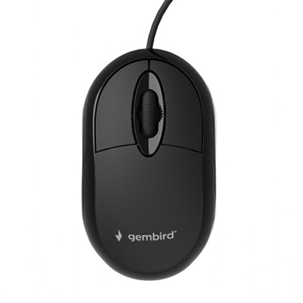 GEMBIRD USB OPTICAL MOUSE BLACK GEMBIRD USB OPTICAL MOUSE BLACK