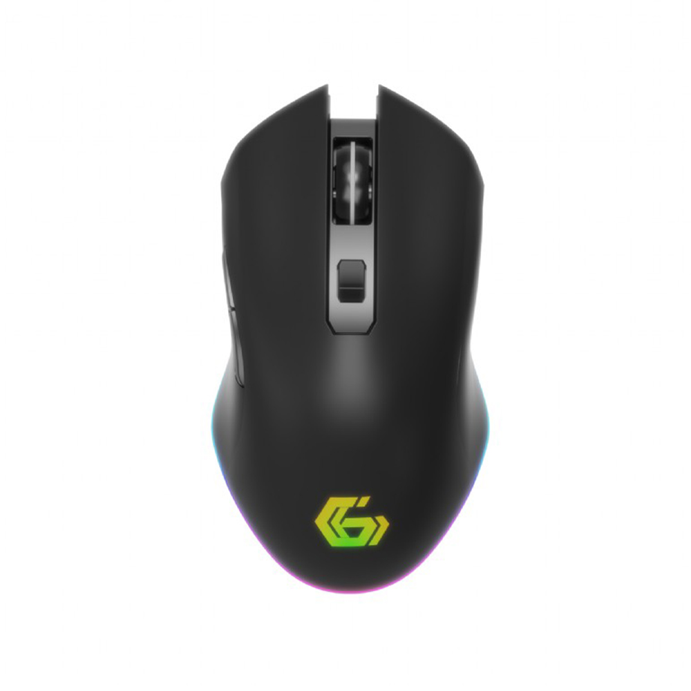 GEMBIRD 6-BUTTON RECHARGEABLE WIRELESS RGB GAMING MOUSE 'FIREBOLT' BLACK GEMBIRD 6-BUTTON RECHARGEABLE WIRELESS RGB GAMING MOUSE 'FIREBOLT' BLACK