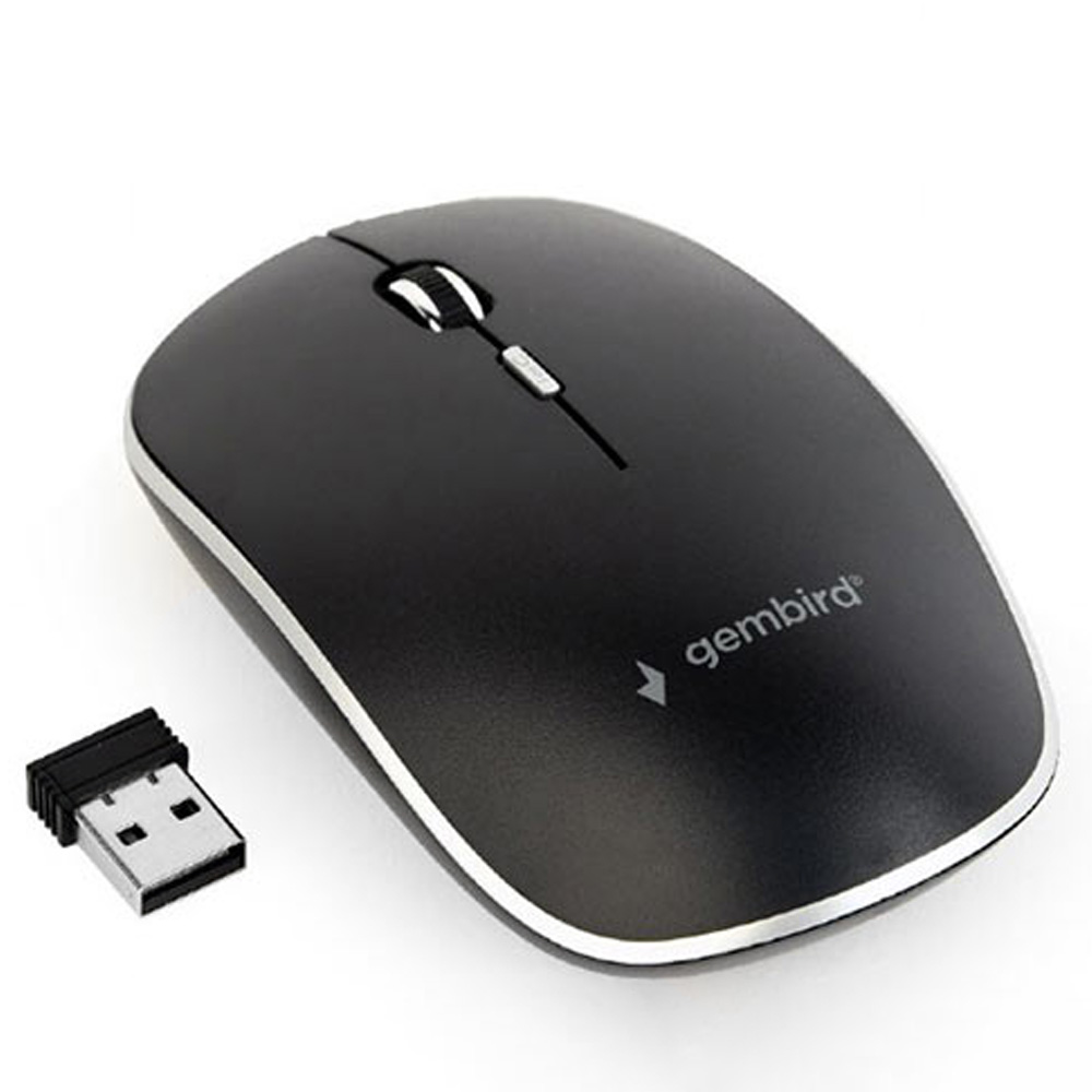 GEMBIRD WIRELESS OPTICAL MOUSE BLACK GEMBIRD WIRELESS OPTICAL MOUSE BLACK