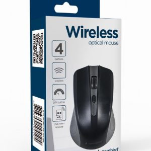 GEMBIRD WIRELESS OPTICAL MOUSE SPACEGREY BLACK 2 MUSW 4B 04 GB 4