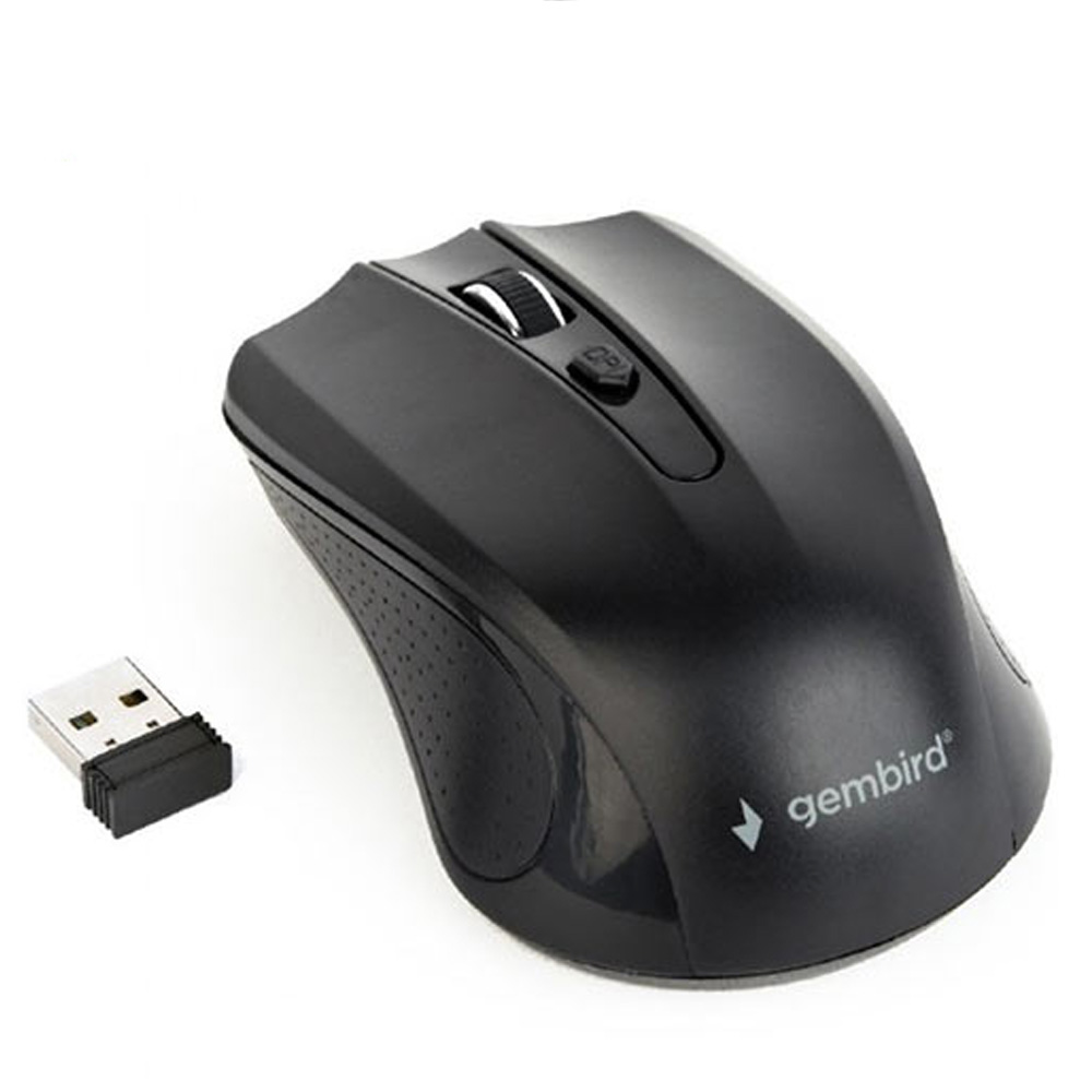 GEMBIRD WIRELESS OPTICAL MOUSE BLACK GEMBIRD WIRELESS OPTICAL MOUSE BLACK