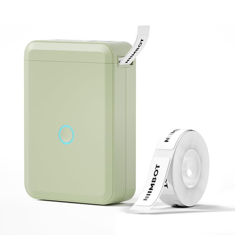 NIIMBOT THERMAL LABEL PRINTER D110 0.5-INCH LIGHT GREEN NIIMBOT THERMAL LABEL PRINTER D110 0.5-INCH LIGHT GREEN