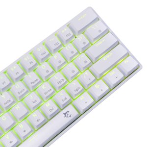 WHITE SHARK MECHANICAL KEYBOARD BLUE SWITCH GK-004221 WHITE 4 SHINOBI 2 W US BLUE.SW 3