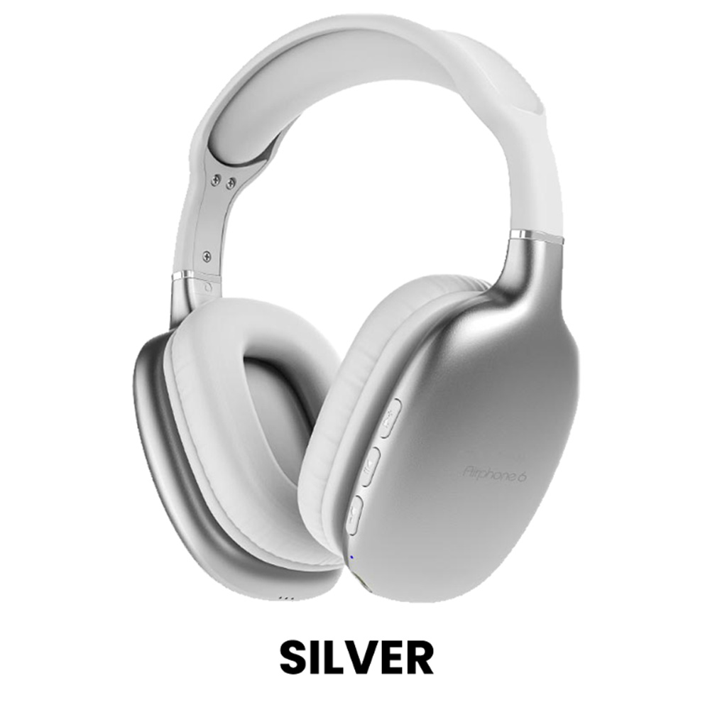 SONICGEAR BT5.4 HEADPHONES 2024 AIRPHONE 6 SILVER SONICGEAR BT5.4 HEADPHONES 2024 AIRPHONE 6 SILVER
