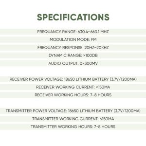 SONICGEAR PROFESSIONAL UHF WIRELESS MICROPHONE WM 3000UL PLATINUM 3 SONICGEAR WM 3000UL 10