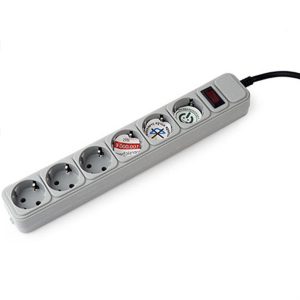 GEMBIRD SURGE PROTECTOR 6 SOCKETS 1
