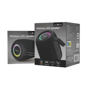 GEMBIRD PORTABLE BT PARTY SPEAKER WITH RGB LED LIGHT EFFECT BLACK 4 SPK BT LED 05 BK 3