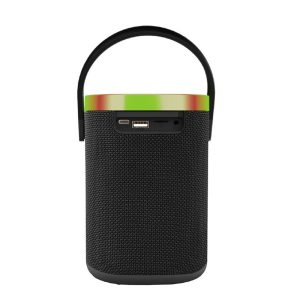 GEMBIRD BT5.3/FM/TF/USB/HANDFREE LED SPEAKER 10W BLACK 4 SPK BT LED 06 3