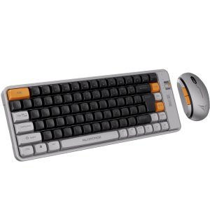 ALCATROZ BT5.3/2.4G MULTI-DEVICE RECHARGEABLE KEYBOARD & MOUSE TETRIZ AIR 300C AUTUMN BLACK 2 TETRIZ AIR3