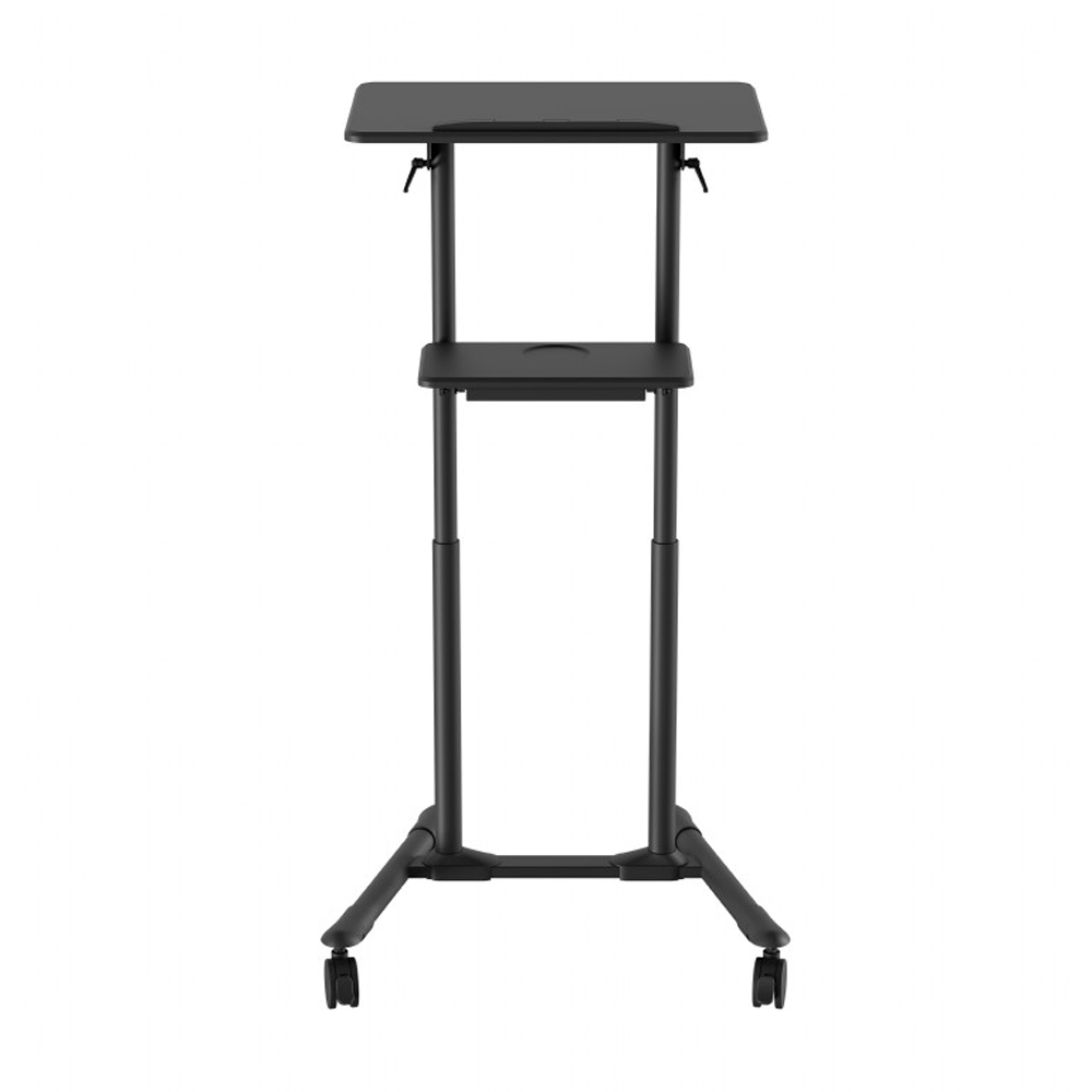 GEMBIRD MOBILE LECTURE DESK WITH CASTER WHEELS BLACK GEMBIRD MOBILE LECTURE DESK WITH CASTER WHEELS BLACK