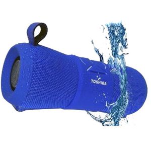 TOSHIBA AUDIO BLUETOOTH PORTABLE SPEAKER BLUE