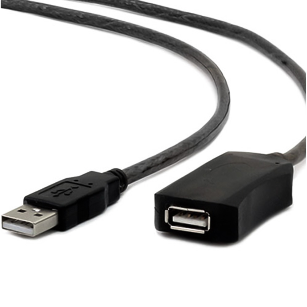 CABLEXPERT ACTIVE USB EXTENSION CABLE BLACK 10M CABLEXPERT ACTIVE USB EXTENSION CABLE BLACK 10M