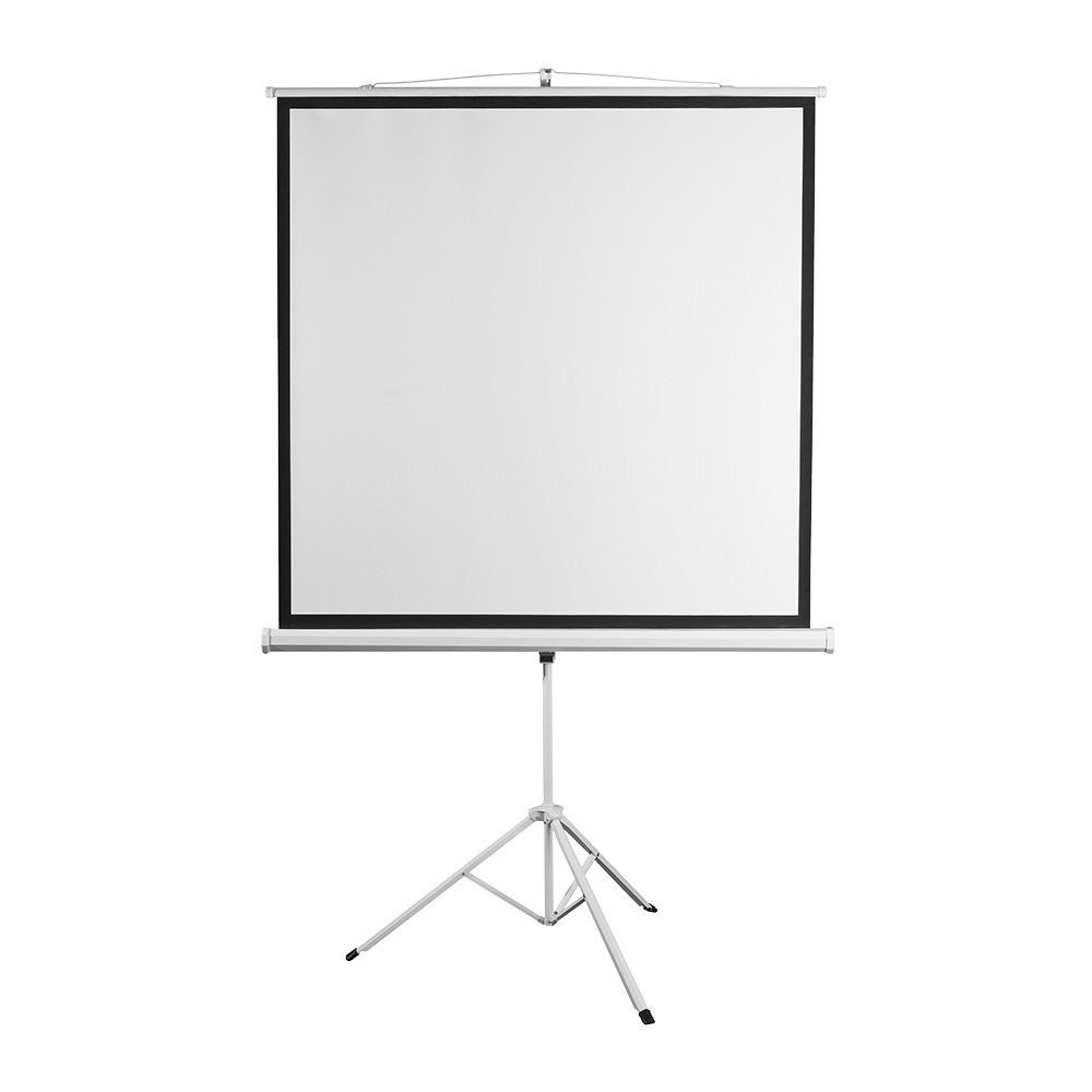 SBOX PROJECTOR SCREEN WITH TRIPOD 135' / 240x240CM SBOX PROJECTOR SCREEN WITH TRIPOD 135' / 240x240CM