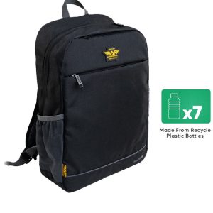 ARMAGGEDDON 15.6 LAPTOP ECO BACKPACK GREY-BLACK