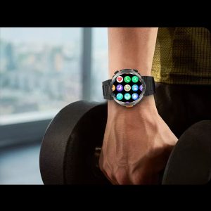 BLACKVIEW MULTI-FUNCTION SMARTWATCH WITH FLASH LIGHT AND GR MENU BLACK 4 W50 5