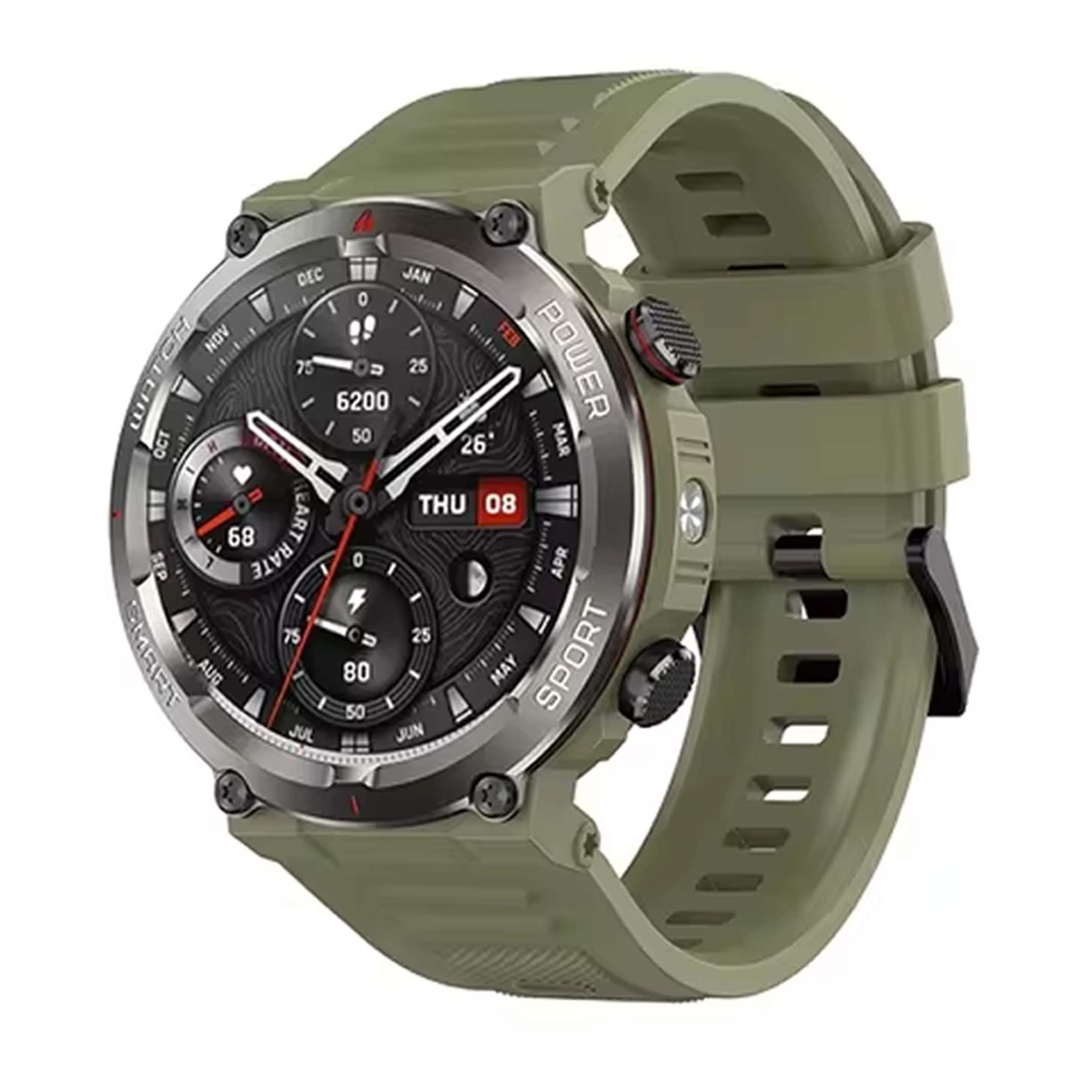 BLACKVIEW MULTI-FUNCTION SMARTWATCH WITH FLASH LIGHT AND GR MENU GREEN BLACKVIEW MULTI-FUNCTION SMARTWATCH WITH FLASH LIGHT AND GR MENU GREEN