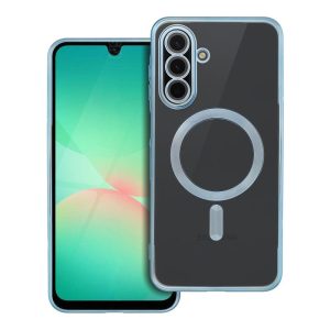 ELECTRO MAG COVER case compatible with MagSafe for SAMSUNG A26 blue