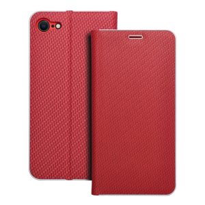 LUNA Book Carbon for IPHONE 7 / 8 / SE 2020 / SE 2022 red