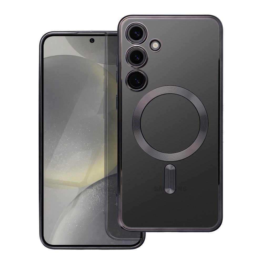 ELECTRO MAG COVER case compatible with MagSafe for SAMSUNG S24 black ELECTRO MAG COVER case compatible with MagSafe for SAMSUNG S24 black