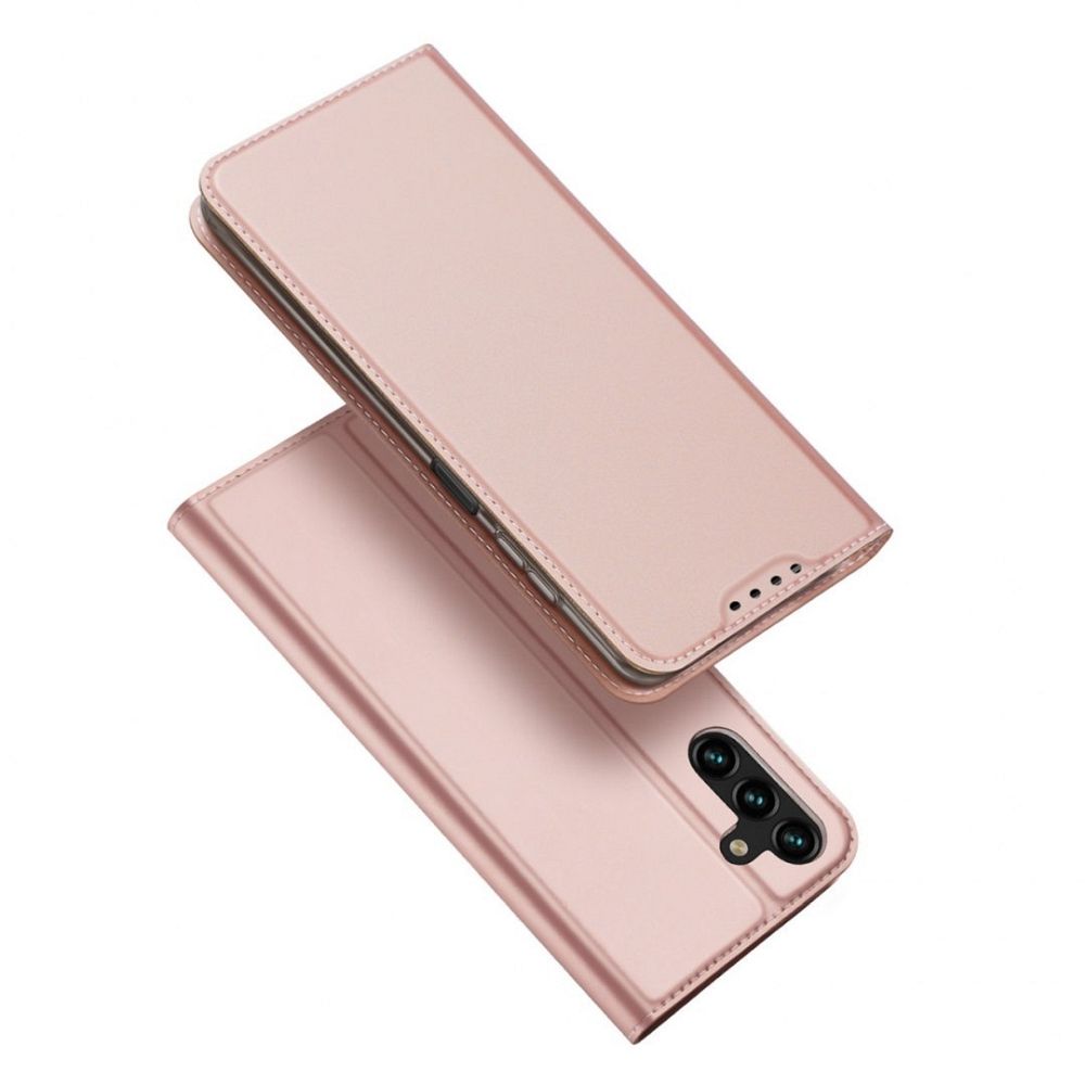 DUX DUCIS wallet case SKIN PRO for SAMSUNG A14 4G / 5G pink DUX DUCIS wallet case SKIN PRO for SAMSUNG A14 4G / 5G pink