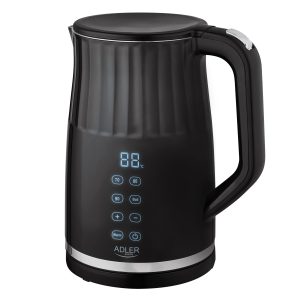ADLER LED ELECTRIC KETTLE WITH TEMPERATURE CONTROL 1.7L BLACK 4 ad 1350 1 big scaled 1