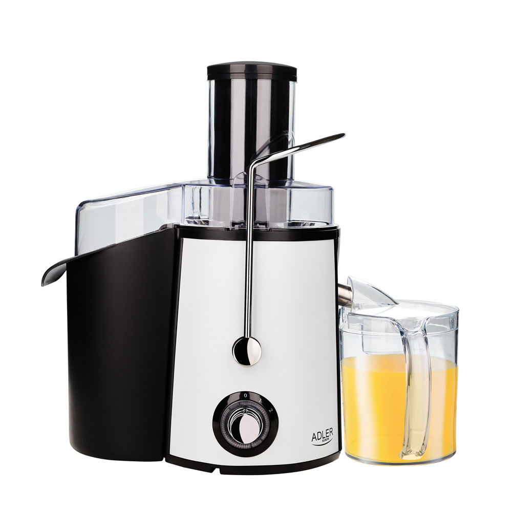 ADLER JUICE EXTRACTOR 1000W BLACK/WHITE ADLER JUICE EXTRACTOR 1000W BLACK/WHITE