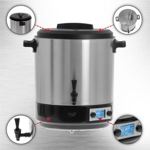 ADLER ELECTRIC PASTEURIZING POT - BOILER 28L 2 ad 4496 1