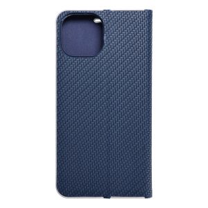 LUNA Book Carbon for IPHONE 15 blue 4 ae77b708ea7801355e8fcaa51a2d759a